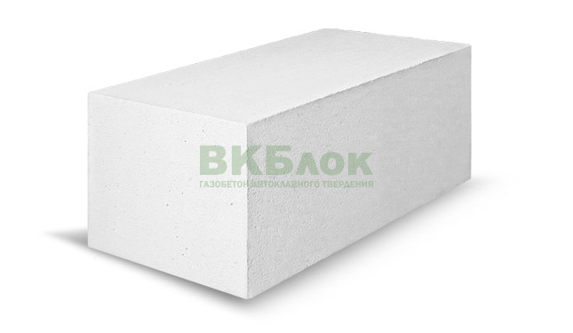 Газобетон ВКБлок D400 625х240х250 мм фото 0